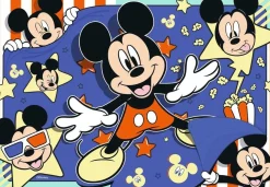 Ravensburger Mickey, star du cinéma- 2 puzzles de 24 pièces