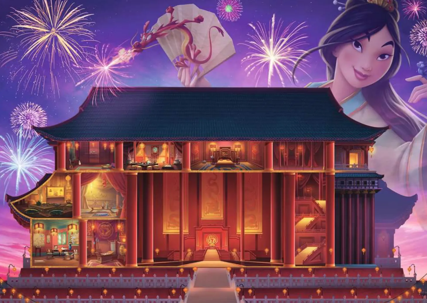 Ravensburger Mulan - Disney Château 7 - puzzle de 1000 pièces