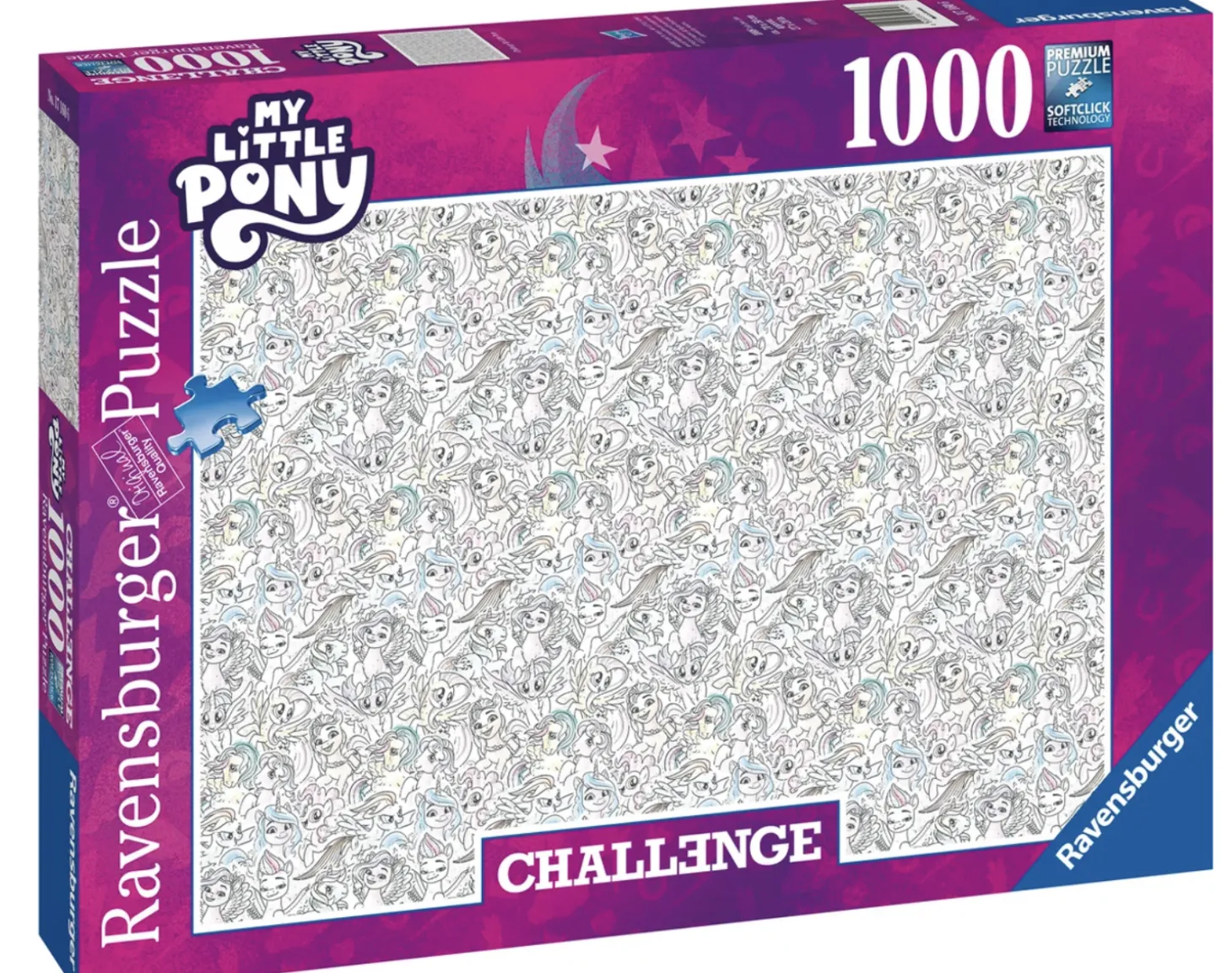 Ravensburger My Little Pony - Challenge - puzzle de 1000 pièces