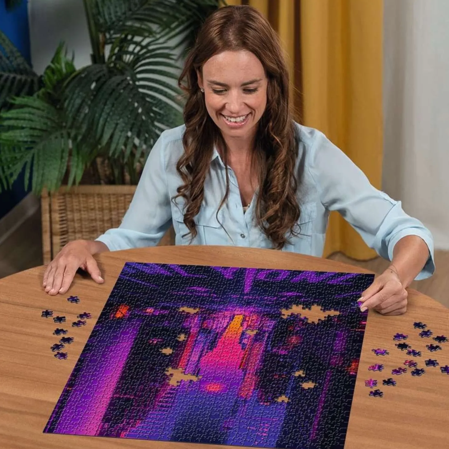 Ravensburger New York NeonArt - puzzle de 1000 pièces