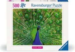Ravensburger Paon - Colorfull Animals - puzzle de 500 pièces