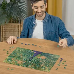 Ravensburger Paon - Colorfull Animals - puzzle de 500 pièces