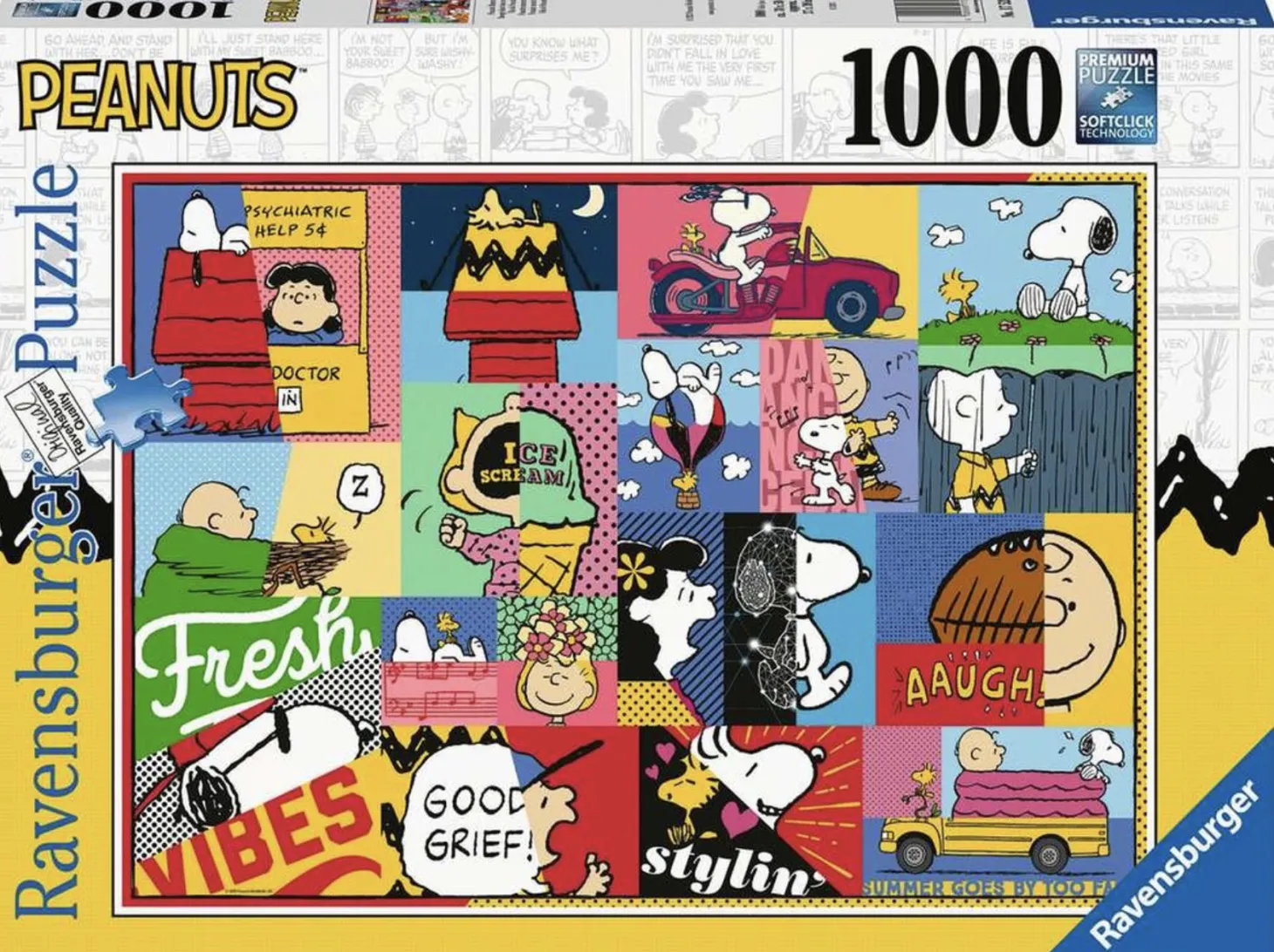 Ravensburger Peanuts Moments - puzzle de 1000 pièces