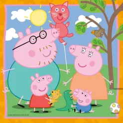 Ravensburger Peppa Pig - Famille et amis - 3 puzzles de 49 pièces