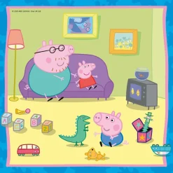 Ravensburger Peppa Pig - Famille et amis - 3 puzzles de 49 pièces