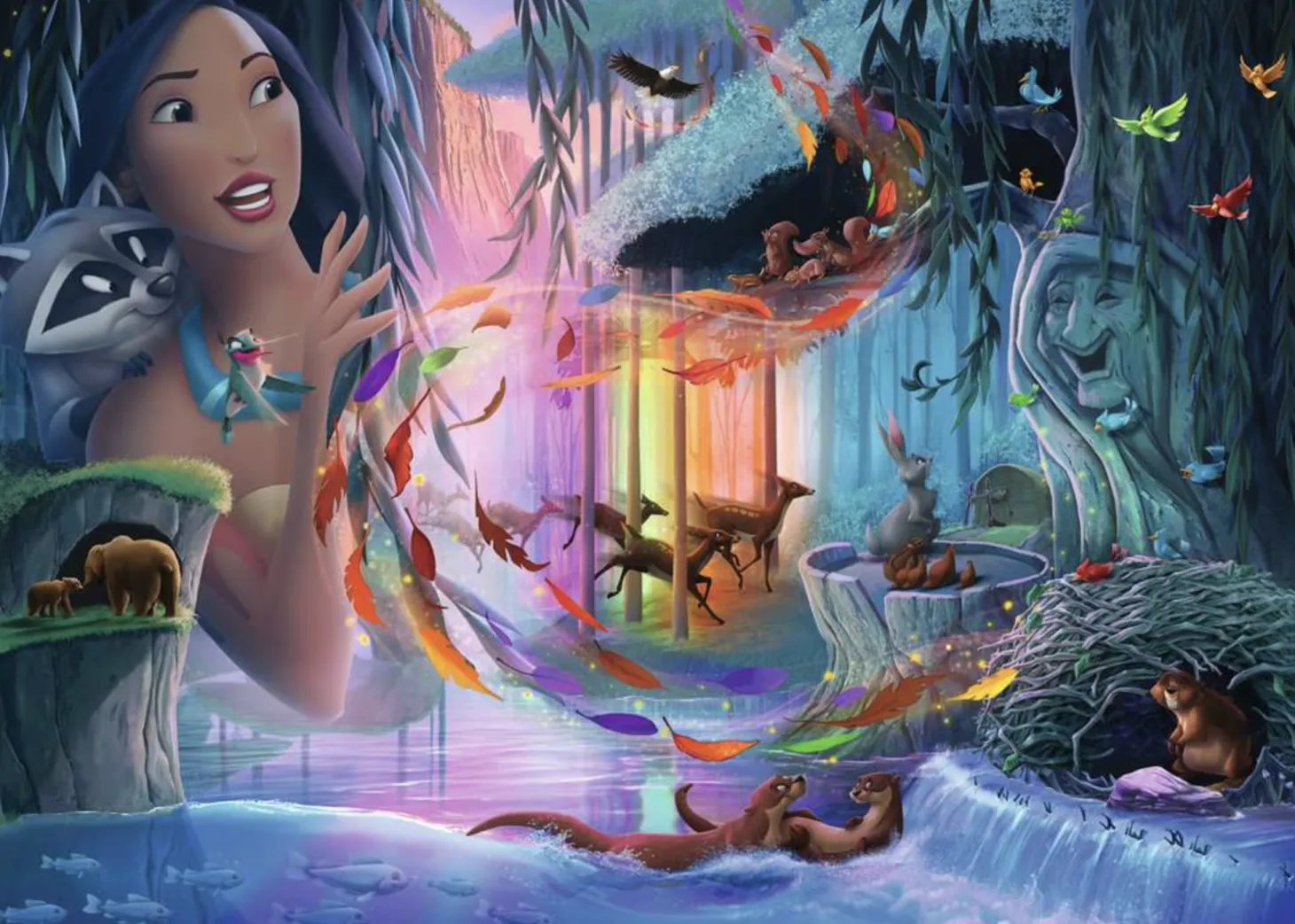 Ravensburger Pocahontas - Disney Château 12 - puzzle de 1000 pièces