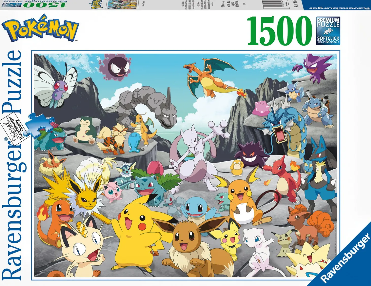 Ravensburger Pokemon Classics - puzzle de 1500 pièces