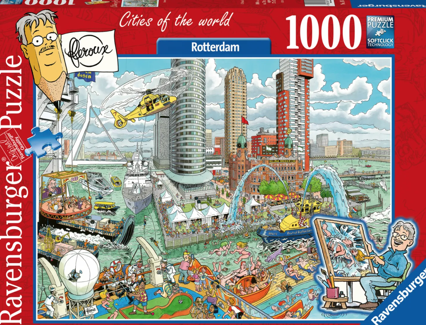 Ravensburger Rotterdam - Fleroux - 1000 pièces