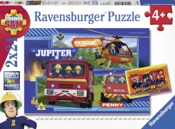 Ravensburger Sam le Pompier en action - 2 puzzles de 24 pièces