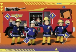 Ravensburger Sam le Pompier en action - 2 puzzles de 24 pièces
