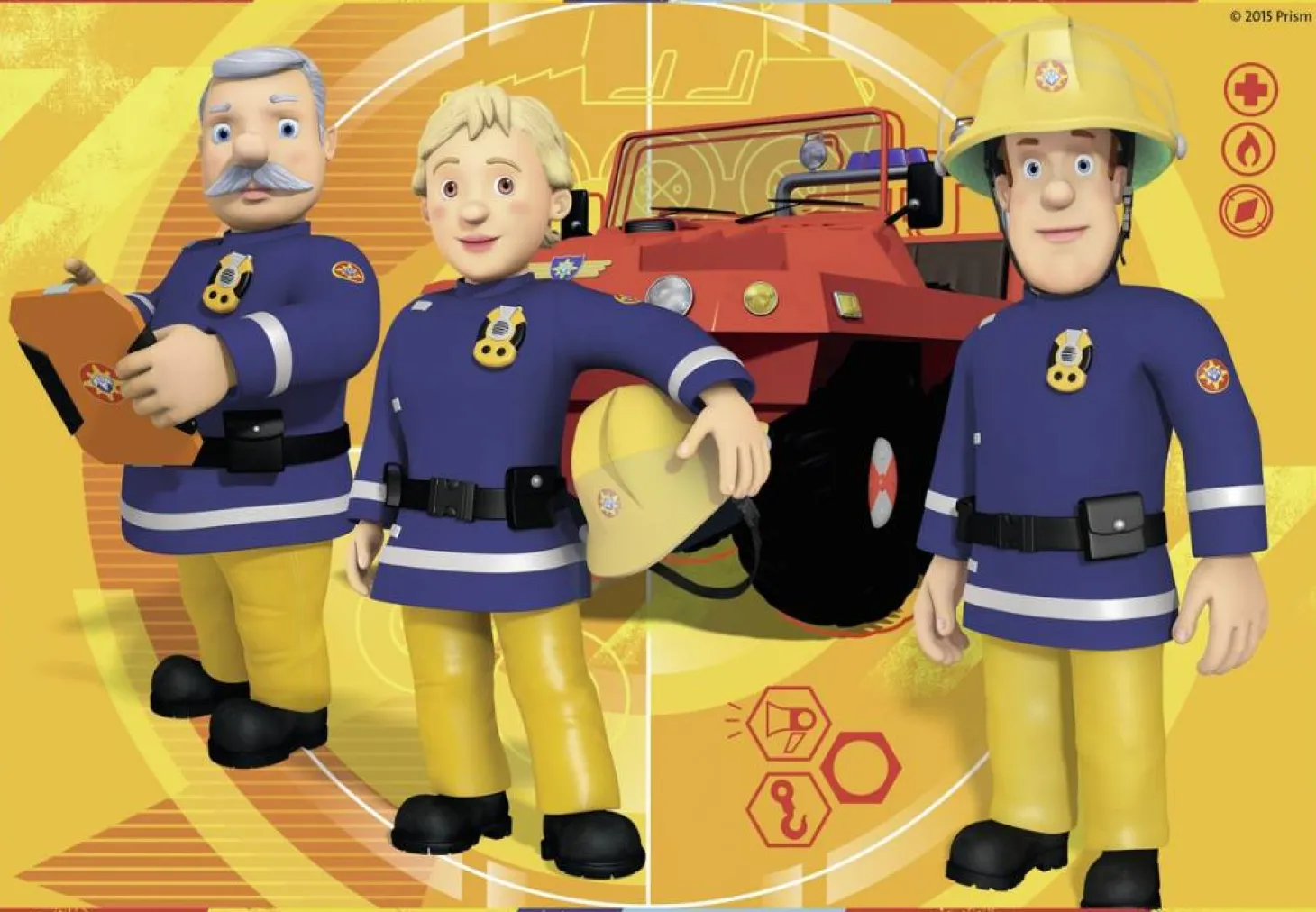Ravensburger SAM pompier en action - 2 puzzles de 12 pièces