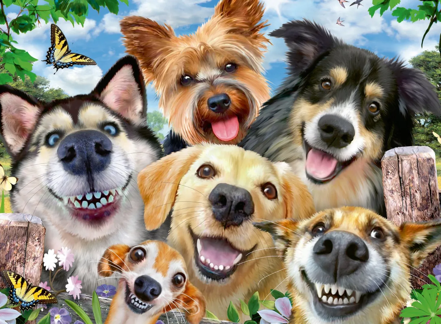 Ravensburger Selfie des animaux - puzzle de 500 pièces
