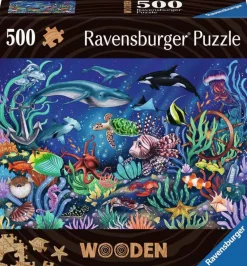 Ravensburger Sous la mer - Puzzle de contour en bois - 500 pièces