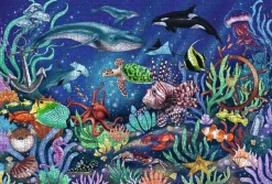 Ravensburger Sous la mer - Puzzle de contour en bois - 500 pièces