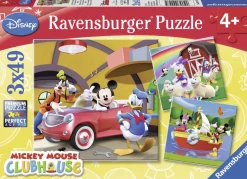 Ravensburger Tout le monde aime Mickey - 3 x 49 pièces