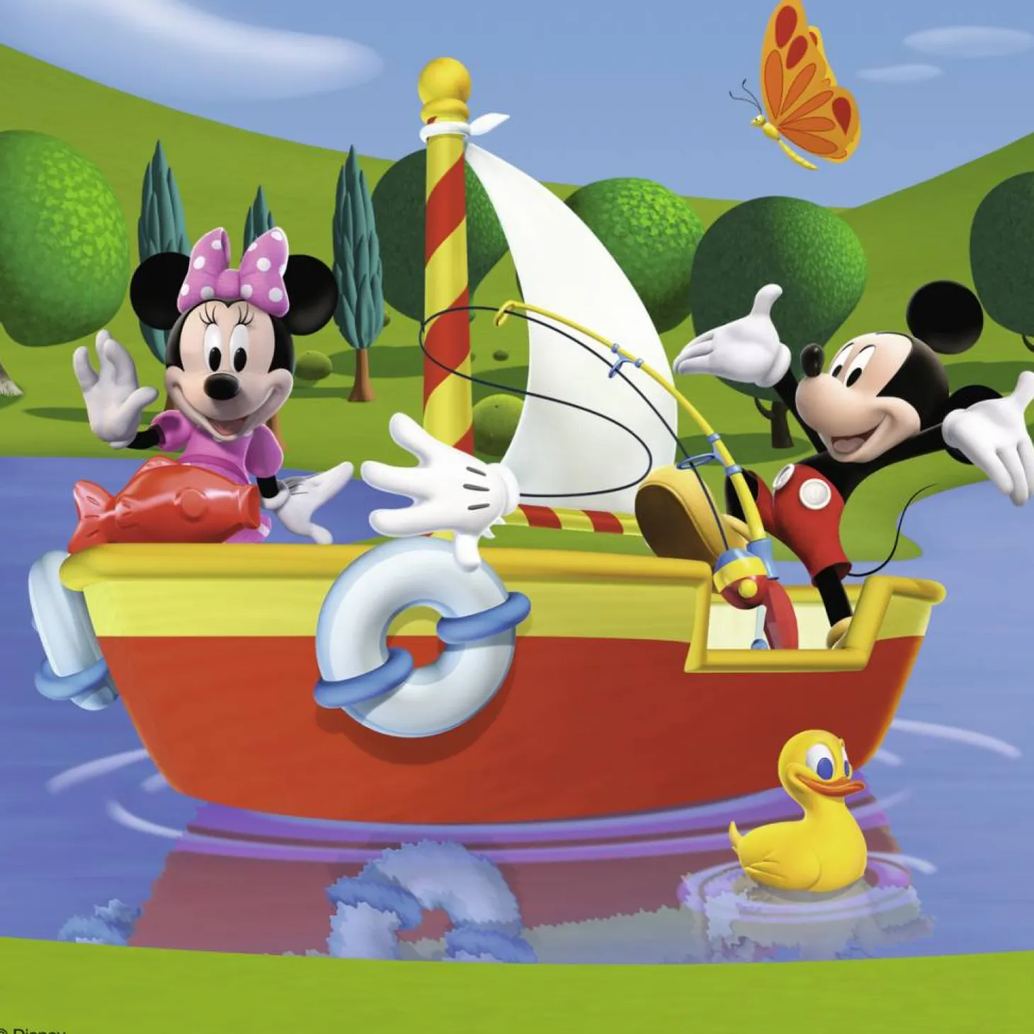 Ravensburger Tout le monde aime Mickey - 3 x 49 pièces
