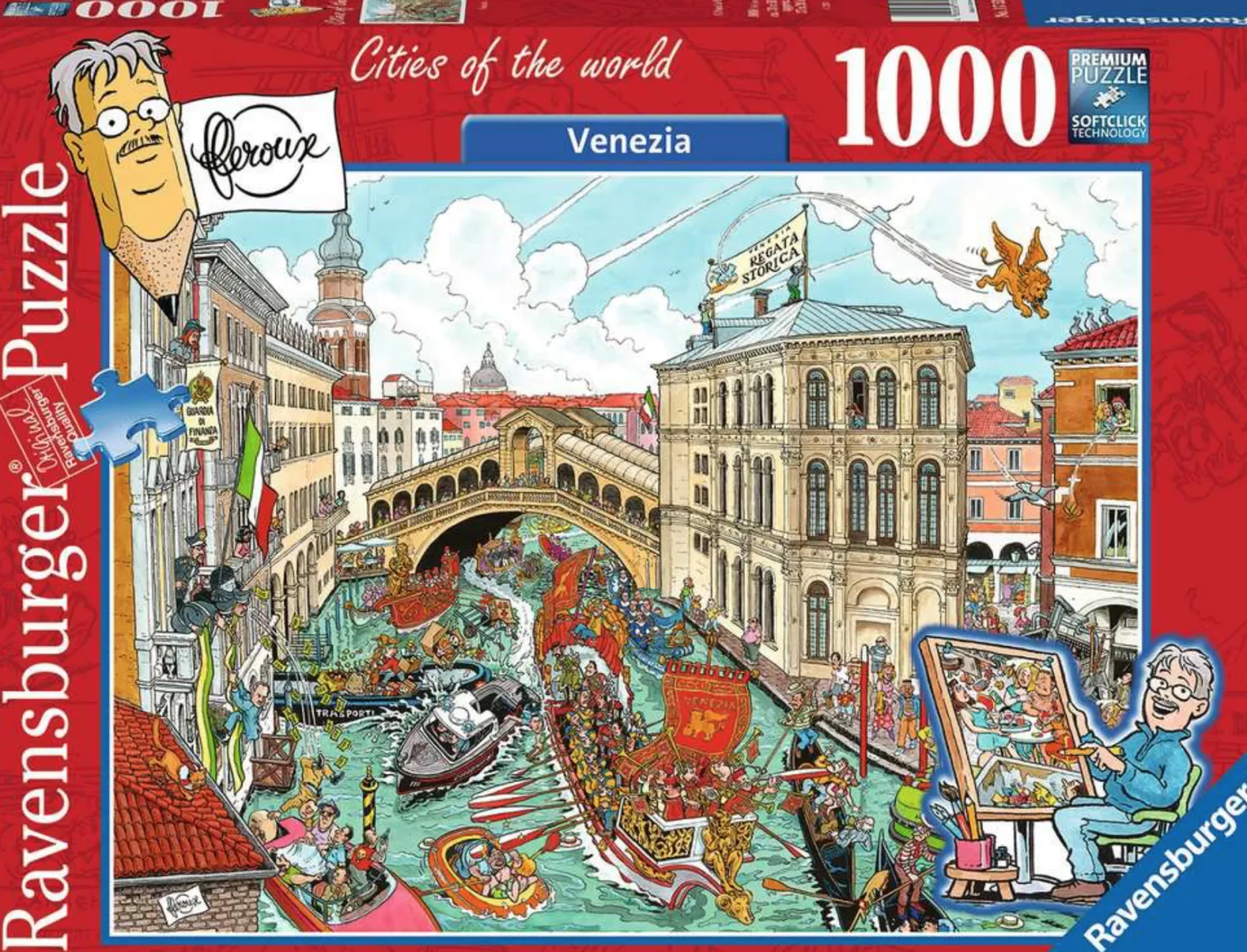 Ravensburger Venise - Fleroux - puzzle de 1000 pièces