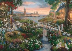 Schmidt 101 dalmatiens - Thomas Kinkade - puzzle de 1000 pièces
