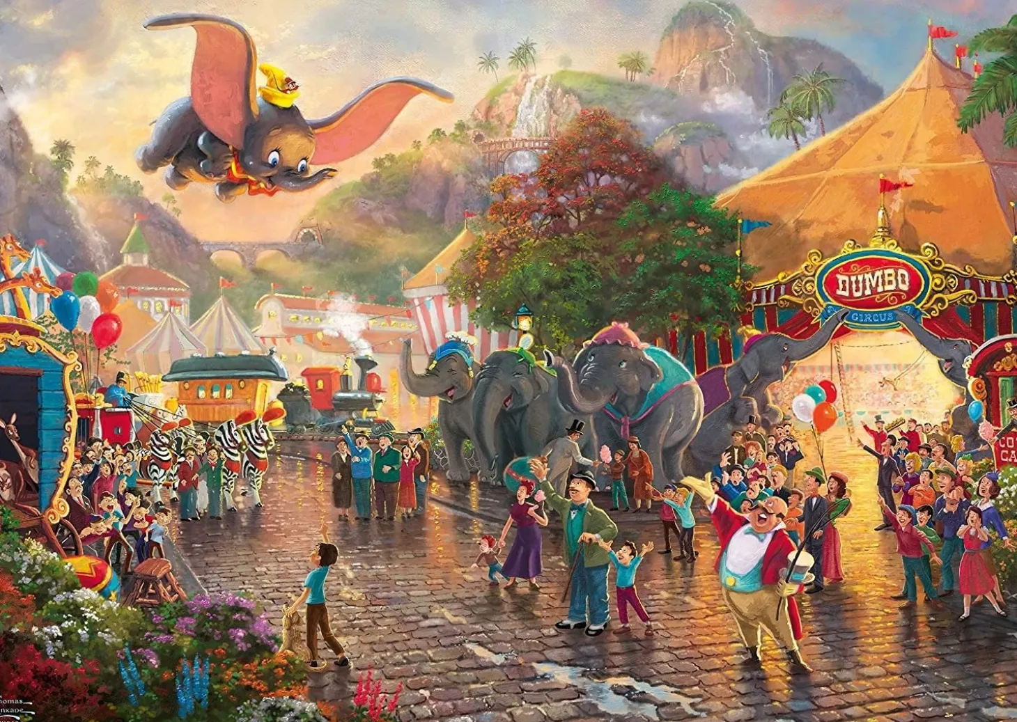 Schmidt Dumbo - Thomas Kinkade - puzzle de 1000 pièces