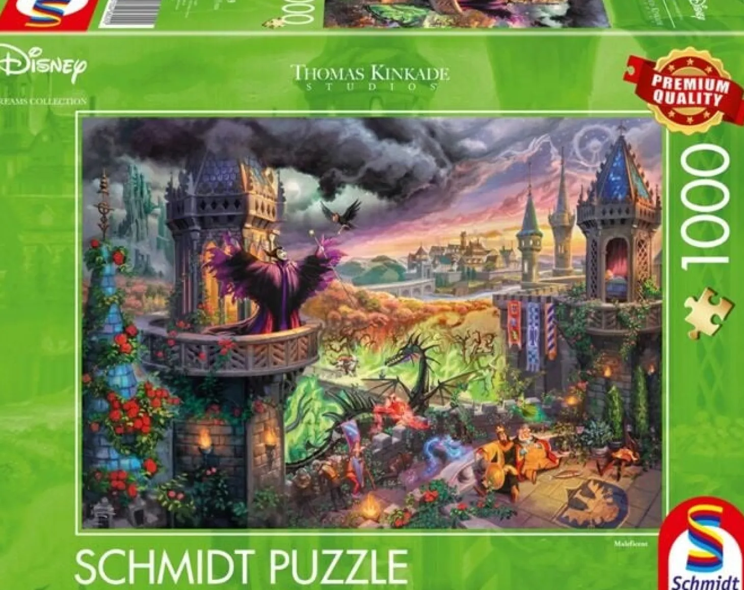 Schmidt Maleficent - Thomas Kinkade - puzzle de 1000 pièces
