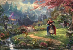 Schmidt Mulan - Thomas Kinkade - puzzle de 1000 pièces
