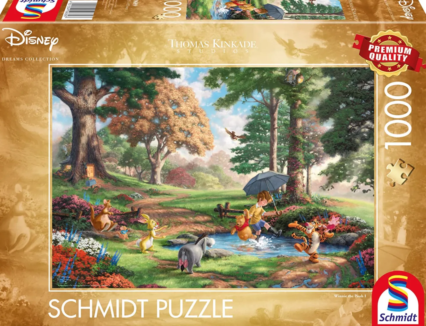 Schmidt Winnie the Pooh- Thomas Kinkade - puzzle de 1000 pièces