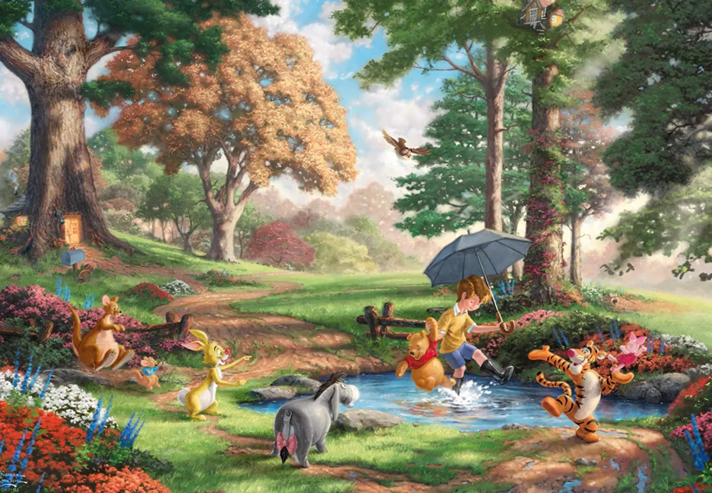 Schmidt Winnie the Pooh- Thomas Kinkade - puzzle de 1000 pièces