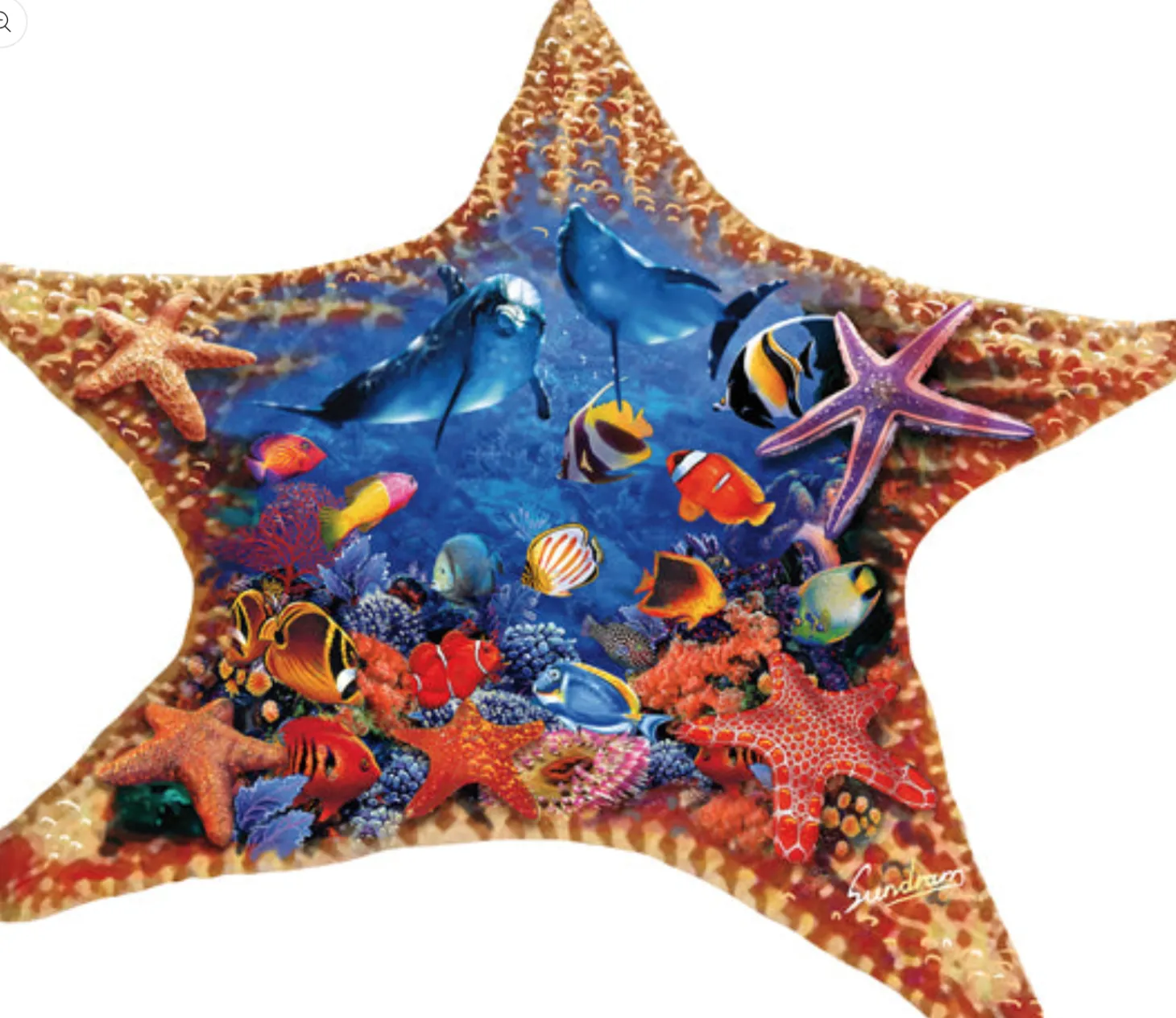 SUNSOUT Etoile de mer - puzzle de 600 pièces