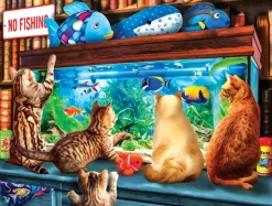 SUNSOUT Window Shopping - puzzle de 300 XXL pièces